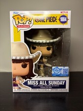 Funko Pop Miss All Sunday 1884 One Piece Anime Nico Robin LA NM/M with Protector picture