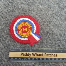 Vintage BMC The British Motor Company Patch Car Auto 70s 80s Y8 picture