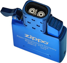 High Polish Blue Butane Lighter Insert - Double Torch picture