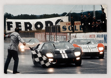 36X24 1966 LEMANS FORD WINS 1-2-3 FINISH GT40 MKII PHOTO REPRODUCTION PRINT picture