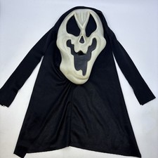 Vtg 90’s Ghostface Scream Mask Easter Unlimited Fun World Rare Squiggly Smile picture