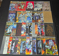 AnotherTime Lot of 36 Lady Death Comic Books Signed Pulido Hughes Chaos 1994 #1 picture