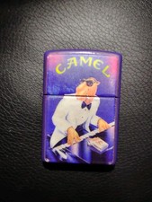 1993 Zippo Joe Camel Piano Player Unfired Pocket Lighter picture