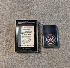 Vintage Zippo Lighter US Navy Ship John F. Kennedy CVA-67 Military 1960s 70s picture