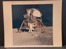 Apollo 11 Original NASA Red Number Photo AS11-40-5927 Buzz Aldrin Lunar Module picture