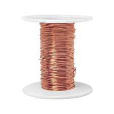 99.9% Bare Copper Wire 24 Gauge(0.5Mm) 100Ft(30.48M) for DIY Plants picture