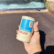 Vintage Harley Davidson Premium Grade Motorcycle Oil picture