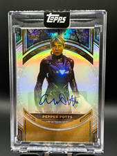 Topps 2025 Marvel The Collector Pepper Potts Autograph /100 picture