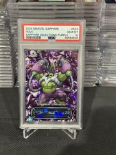 Hulk PSA 10 2024 Topps Chrome Marvel Sapphire Selections Purple /15 SS3 picture
