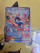 Pokémon TCG Greninja ex 214/167 Sv06 Twilight Masquerade SIR Full Art Holo picture