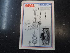 Lambretta Amal Carb/Wassell Mirrors Sales Leaflet, Promotion Leaflet picture