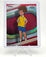 Topps 2025 Chrome Disney 100 Refractor Christopher Robin #147 1/5 picture
