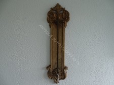 EXCEPTIONAL LARGE BACK BOARD FOR A GRAVITY OR SAW TOOTH CLOCK picture