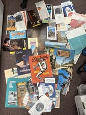 Vintage 1960’s Travel Brochures, Postcards, Etc. ~ UNSEARCHED ~ READ DESCRIPTION picture