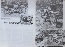 1972 2p Motorcycle Test Article Bultaco Mark IV 175 Lobito picture