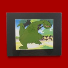 DINOSAUR (PINK PANTHER SERIES) ANIMATION PRODUCTION CEL & DRAWING picture