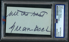Gregory Peck signed autograph 2x3.5 Cut Actor To Kill A Mockingbird PSA Slabbed picture
