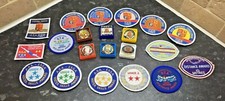 VINTAGE 1991 JOB LOT ASA TSB SWIMMING CHALLENGE x20 BADGES PIN BADGES TOTAL picture