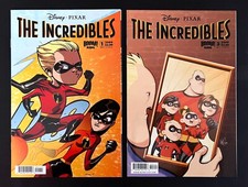 THE INCREDIBLES #1, 3 Hi-Grade VARIANT COVERS LOT Boom Studios Kids Disney 2009 picture