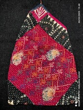 Indian banjara vintage antique ethnic kutchi rabari embroidered tribal bag 011 picture