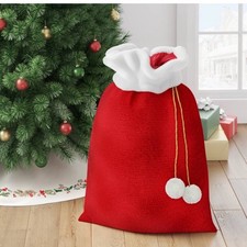 Luxury Velvet Santa  Large Sack 38 x 30 New  *Wondershop* picture