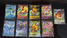 Pokemon Eeveelution 9x Full Art V Set Chinese CBB2C - NM picture