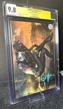 Absolute Catwoman #1 CGC JSA 9.8 Dan Quintana Signed Heavy Mental B Top Pop picture