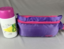 Vintage 1991 Fanny Pack With Thermos New Kids On The Block Pink Adjustable Strap picture