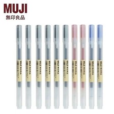10PCS OLD Style Muji Gel Ink Pen Ballpoint Pens 0.38/0.5mm Smooth WritingRefills picture