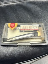 Vintage Schick Type M26 Dial Injector Razor with Original CASE- - picture