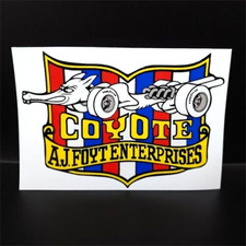 COYOTE AJ FOYT Vintage Style DECAL, Vinyl car STICKER, hot rod, racing picture