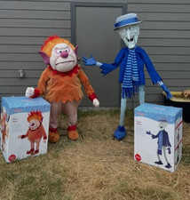 4.8FT ANIMATED HEAT MISER 6FT SNOW MISER CHRISTMAS PROP A YEAR WITHOUT SANTA CLA picture