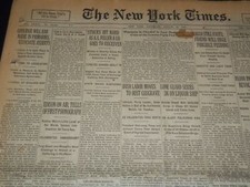 1927 AUGUST 13 NEW YORK TIMES - SACCO STILL FASTS EDISON ON AIR - NT 9566 picture