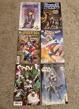 Comic Book Lot Spiderman Punchline Punisher Storm Star Wars picture