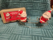 Vintage Japan Santa Seesaw MCM picture