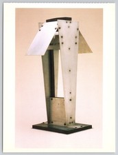 Modernist Jacques Le Chevallier Lamp 1927-1930 Aluminum Postcard picture