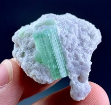78 Carat Tourmaline Crystal Specimen From Afghanistan picture