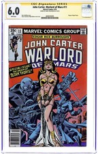 John Carter Warlord of Mars #11 - 1978 - CGC 6.0 SS - Signed by Marv Wolfman picture