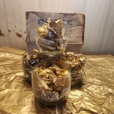 Set of 4 Lord Calvert Jameson McKenna Whiskey Glasses Tumblers Original Box picture