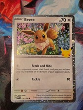 Pokémon TCG Eevee 116/128 Pokemon 30th Anniversary English Holo picture