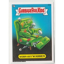 Worn-Out Warren #151a Garbage Pail Kids GPK 2013 Brand-New Series 3 picture