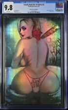 Shikarii Harley Quinn CGC 9.8 Foil Totally Rad LIfe #2 Bath Time Ed. E Ltd. - 10 picture