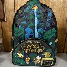 NWT Disney Parks Tiana’s Bayou Adventure Mini Loungefly Bag picture