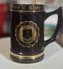 Vintage University of Rhode Island Ceramic Beer Stein/Tankard picture