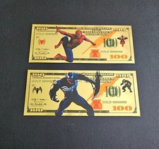 Marvel comics collectible Spider-Man and Venom mint picture