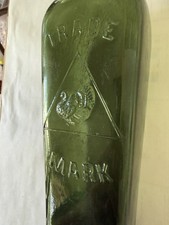Antique CASE Gin bottle Pictorial TURKEY/E. KIDERLEN, found in Nigeria picture