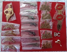 Beauty Image Lot Of 19 Pins Beauty Consultant, for Makeup Artist, 2 Lip Bookmark picture