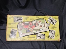 Vintage Kentley DeLuxe Buffet Trays Antique Autos Set of 4 w/ Original Box picture