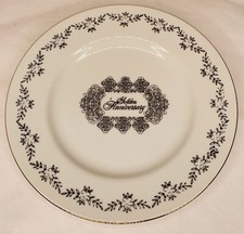 50th Golden Anniversary Plate Collection Made Japan Treasure Master Gift Vintage picture