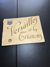 VERSAILLES ET LES TRIANONS, Souvenir Book, Paris France Vintage 1895-1920 Rare picture